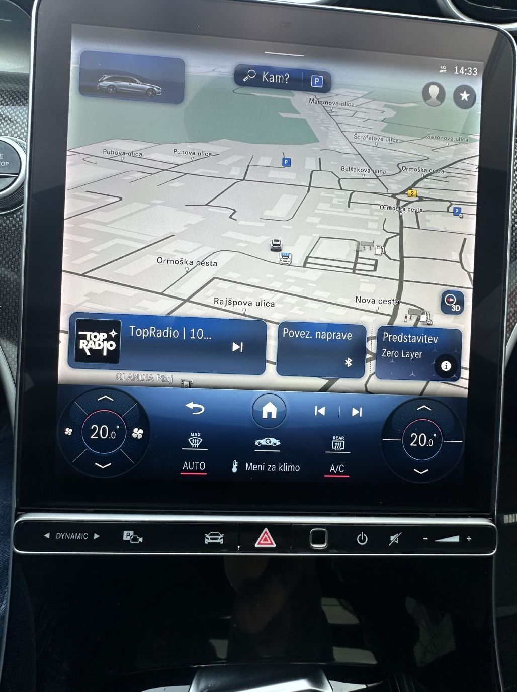 Zunanja slika - Mercedes-Benz C-Razred - C 200 T AMG Line Avt..KAMERA.USNJE.NAVI.PANORAMA - 10