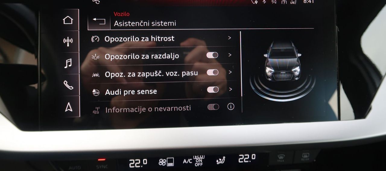 Zunanja slika - Audi A3 - Sportback 30 TDI Advanced S tronic-ALU-NAVI-PDC - 16