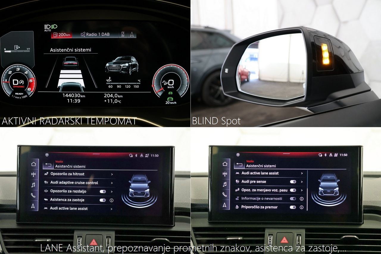 Zunanja slika - Audi Q5 - 40TDI Quattro S-Tronic S-Line EDITION One 204KM - 13