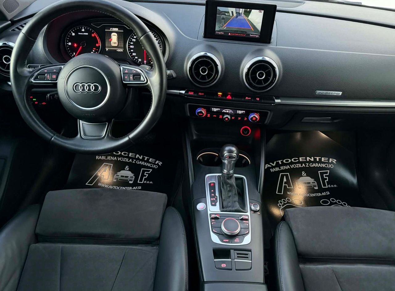 Zunanja slika - Audi A3 - 2.0 TDI-Q-4X4-AUT-3X S LINE-LIZING ZA TUJCE-NAVI-. - 12