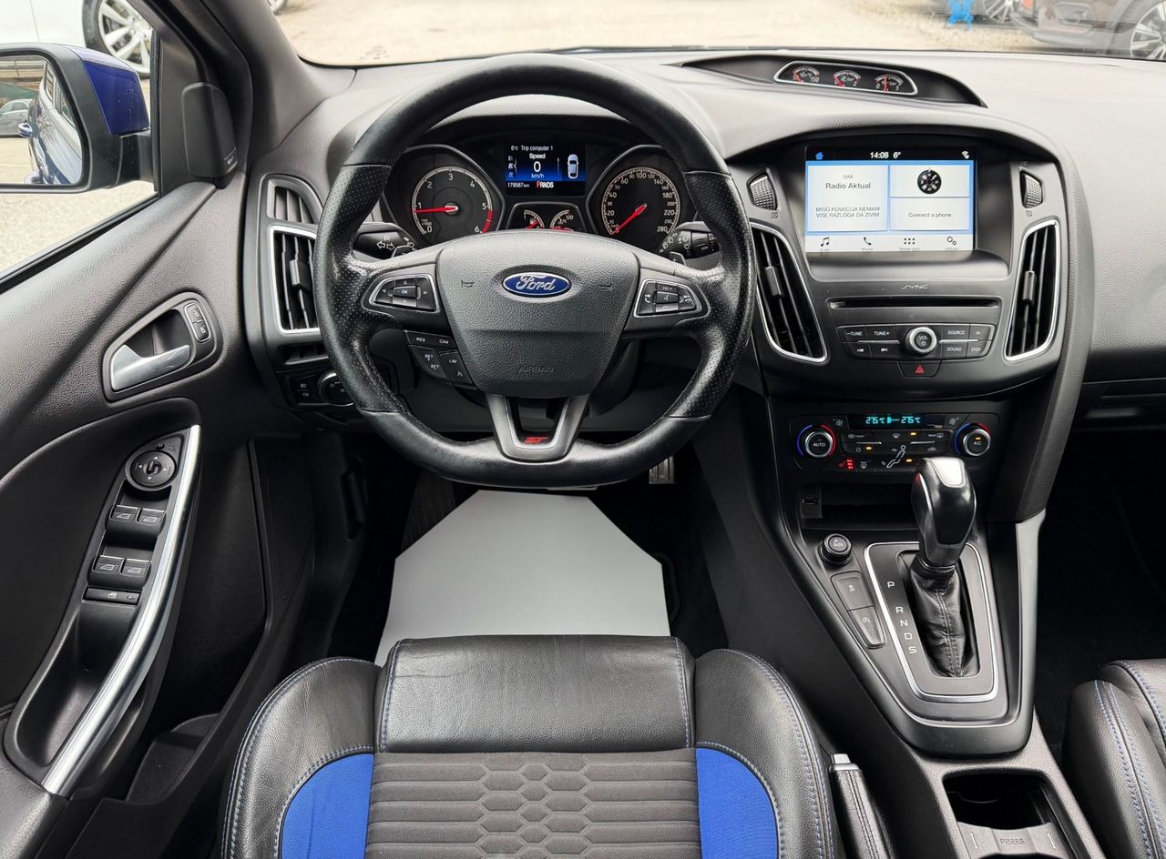 Zunanja slika - Ford Focus - ST-3 2.0 TDCi AUT. SLO 1.LASTNIK LED XENON RECARO - 17