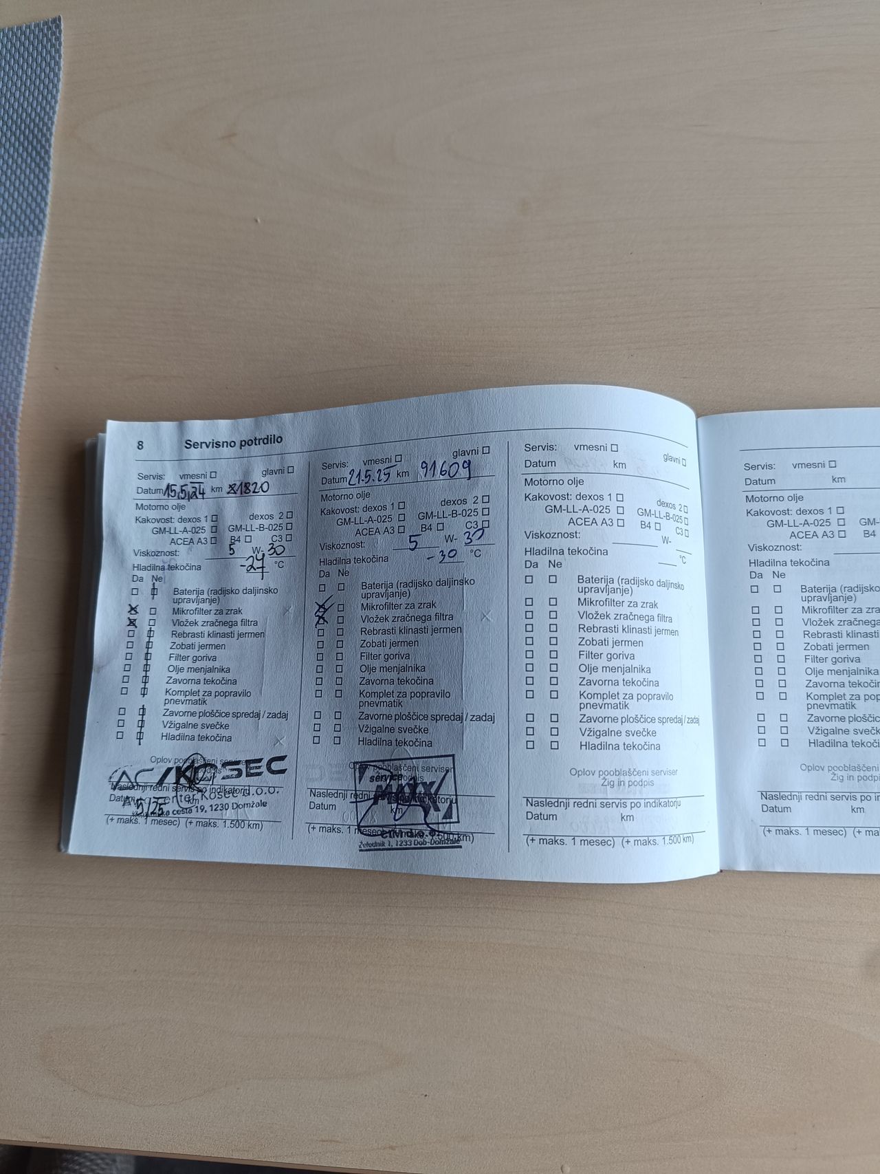 Poročilo o preverjanju vozila - Opel Meriva - 1,4 TURBO COSMO - 17