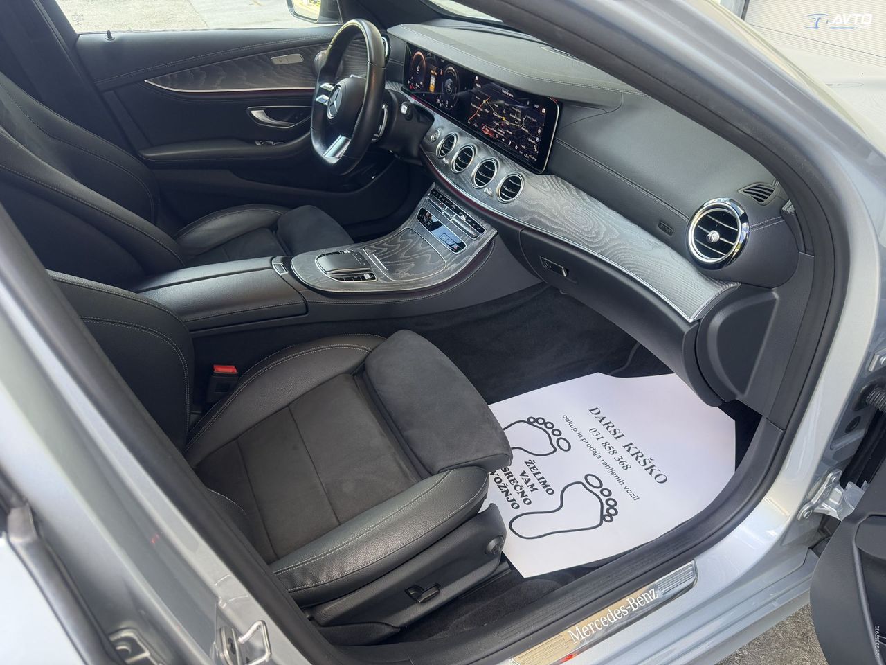 Zunanja slika - Mercedes-Benz E-Razred - E220d AMG WIDE MULTIBEAM WEBASTO PRIKLOP ALU20 - 13