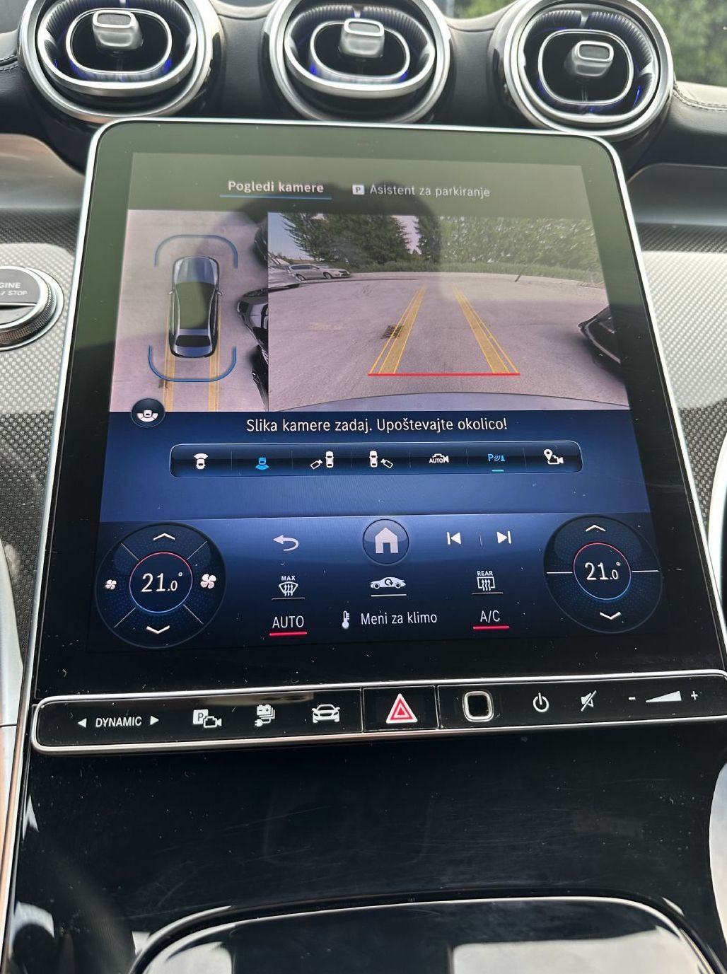 Zunanja slika - Mercedes-Benz C-Razred - C 300e AMG-KAM360-GRETJE SED+MEMORY-CARBON-NAVI... - 14