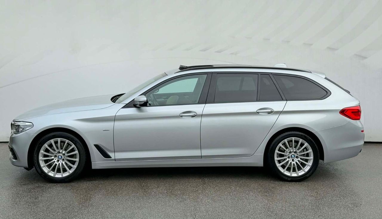 Zunanja slika - BMW Serija 5 - Touring: 520d-AUT-SPORT-FUL LED-LIZING ZA TUJCE-PANORAMA - 6