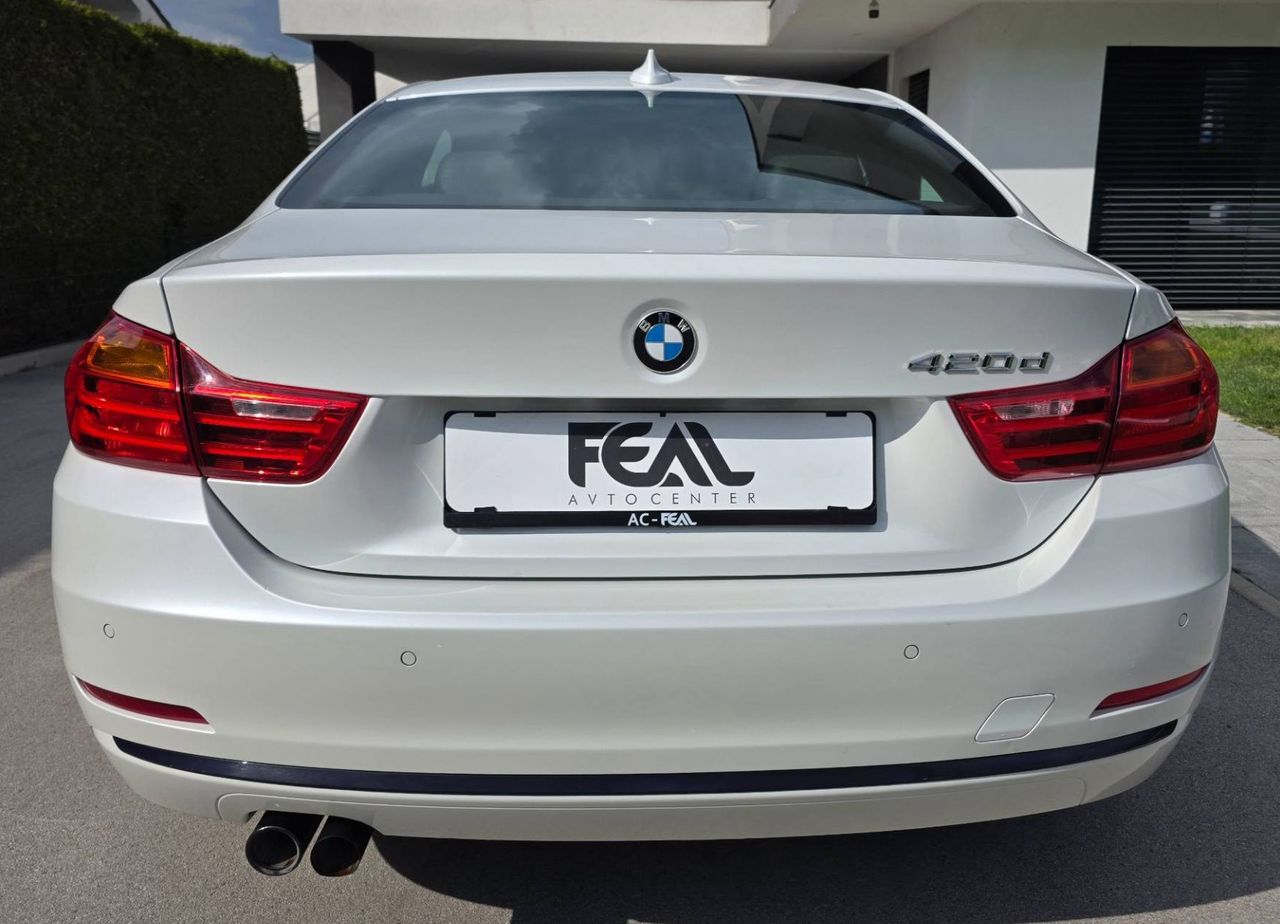 Zunanja slika - BMW Serija 4 - Coupe: 420d-AVT-SPORT LINE-140KW-XENON-LED -USNJE-NAVI- - 7