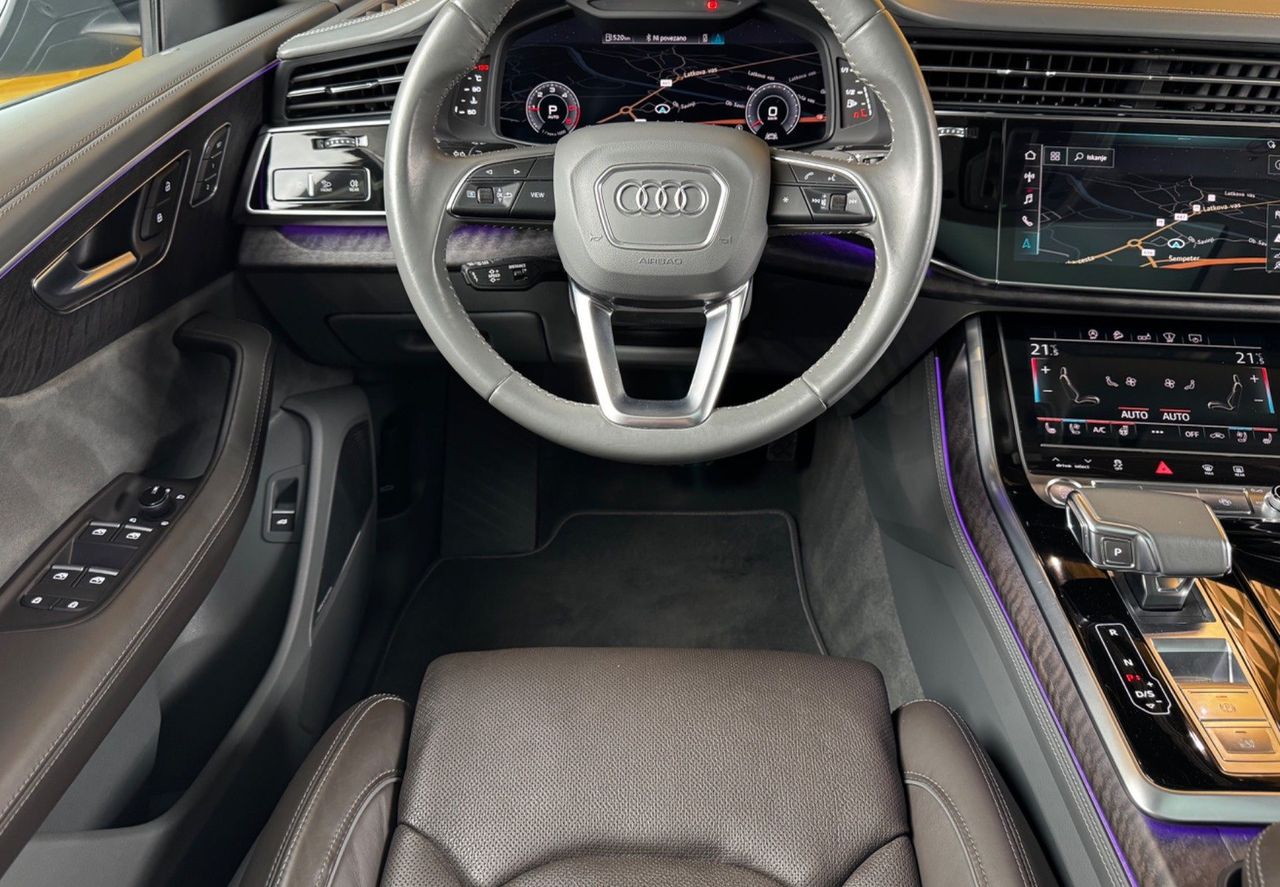 Zunanja slika - Audi Q8 - 50TDI Quattro SLine-4WS-ZRACNO-HLAJENJE-PAN-HEADUP - 11