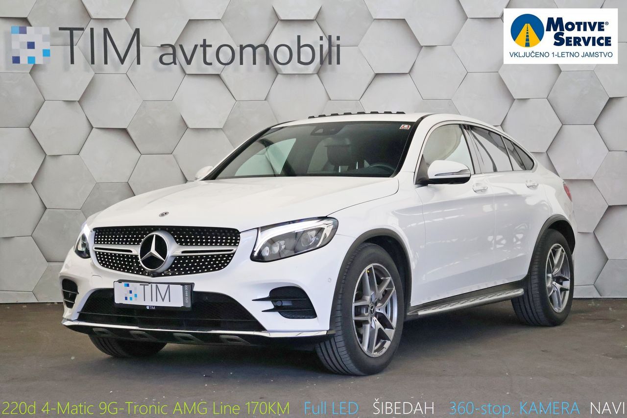 Zunanja slika - Mercedes-Benz GLC Coupe - GLC-Razred 220d 4-Matic 9G-Tronic AMG Line 170KM - 1