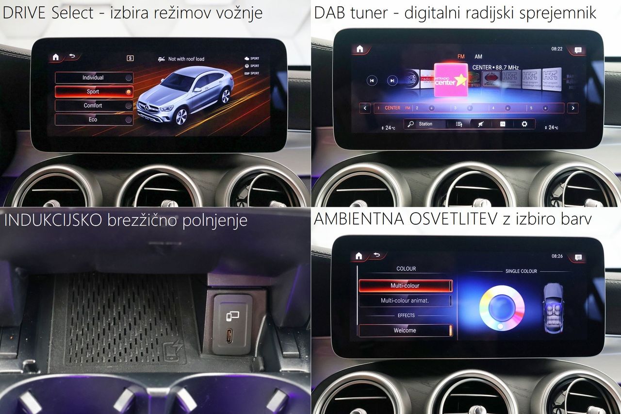 Zunanja slika - Mercedes-Benz GLC Coupe - 220d 4-Matic 9G-Tronic AMG Line 194KM - 15