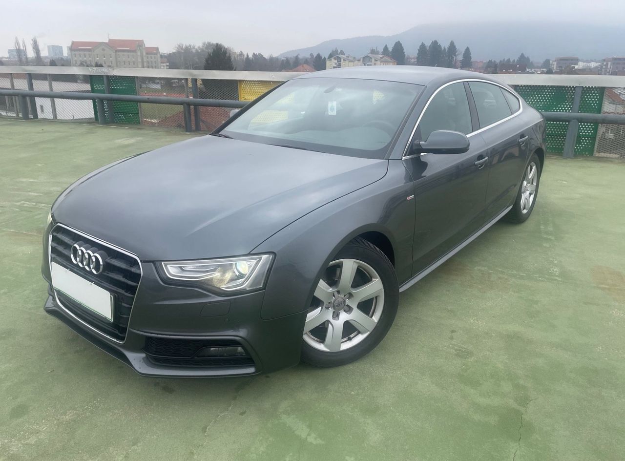 Zunanja slika - Audi A5 - Sportback  S-LINE 110 KW XSENON.PDC.NAVI.DELNO USNJE - 1
