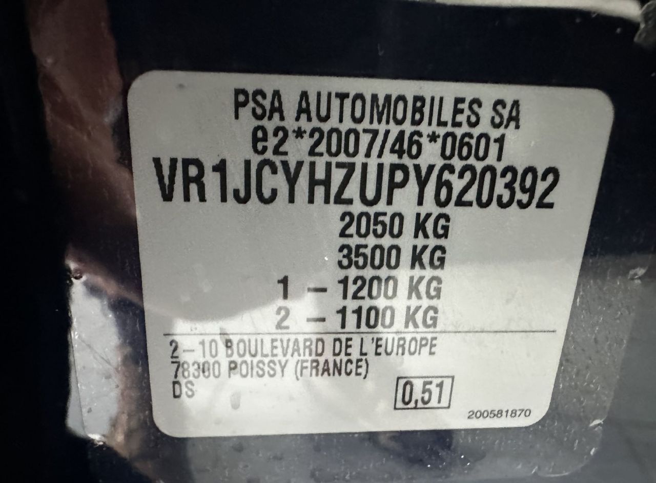 Zunanja slika - DS DS 7 - BlueHDi 130 S S Performance Line Avt.KAMERA.NAVI - 16