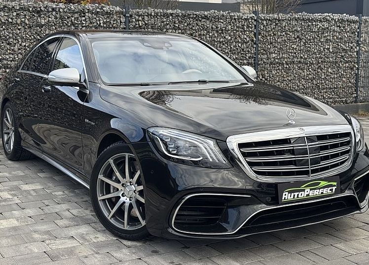 Zunanja slika - Mercedes-Benz S-Razred - S 63 AMG|Pano|Hud|SoftCl|Masaža|Ambi|Karbon|360 - 1
