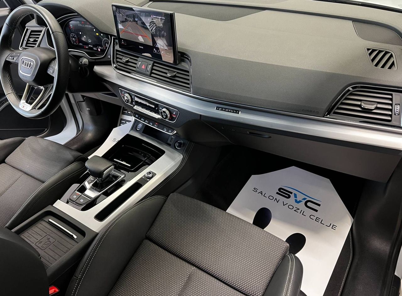 Zunanja slika - Audi Q5 - 40 TDI-Q-S-LINE-MATRIX-HUD-VIRTUAL-KAM360-KEYLESS - 11