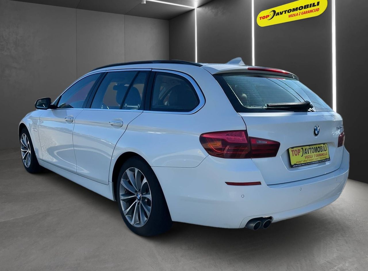 Zunanja slika - BMW Serija 5 - Touring: 520d LED NAVI TEMP HI-FI USNJE PDC FACELIFT TOP - 5