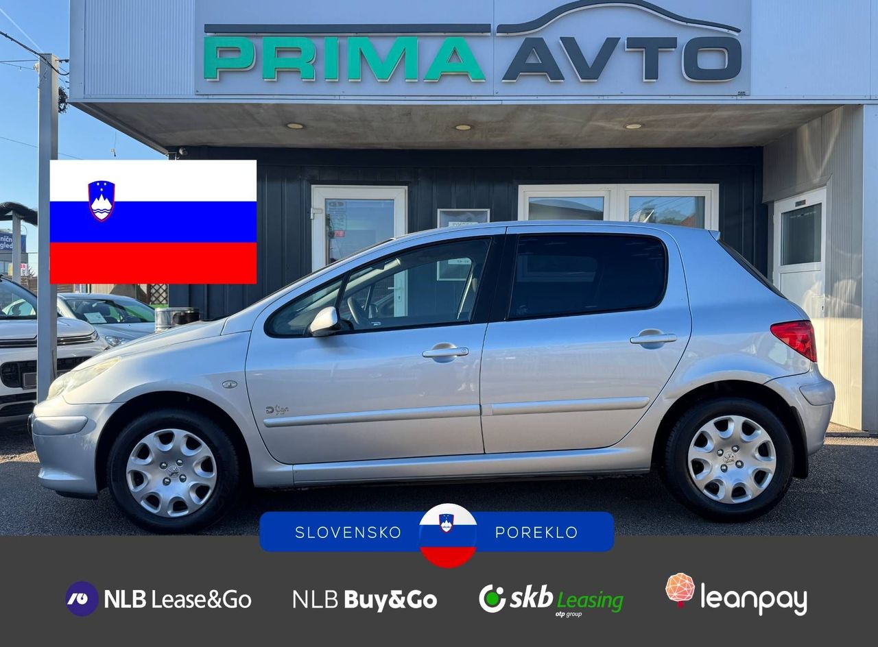 Zunanja slika - Peugeot 307 - D-SIGN°SLO°AVT.KLIMA°ABS°POT.RAČ°EL.POM.STEKEL° .. - 1