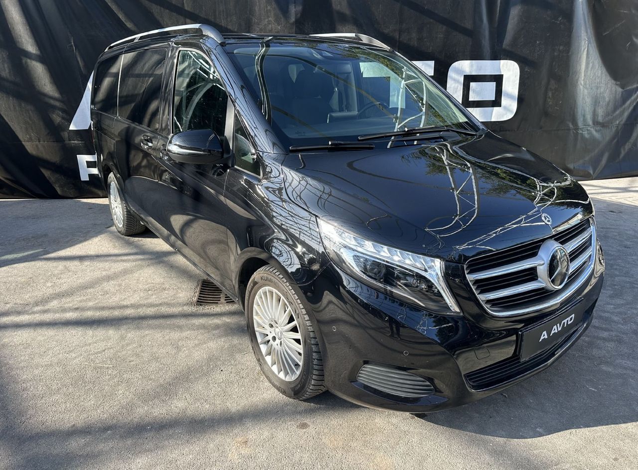 Zunanja slika - Mercedes-Benz V-Razred - V 220d dolgi-AVT.6+1-LED-EL.VRATA-VK-NAVI-ACC-LINE - 2