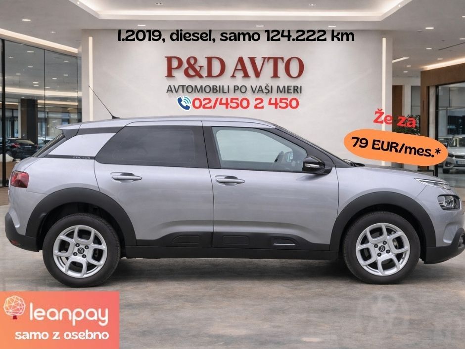 Zunanja slika - Citroën C4 - Cactus 1,5 BlueHDi 100 S&S Shine - 1