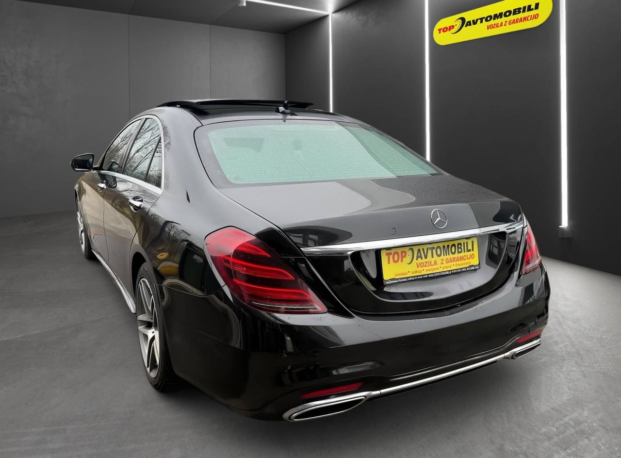 Zunanja slika - Mercedes-Benz S-Razred - 350d 4MATIC AMG LINE PANO MASAŽA ACC 360 ZRAČNO .. - 6