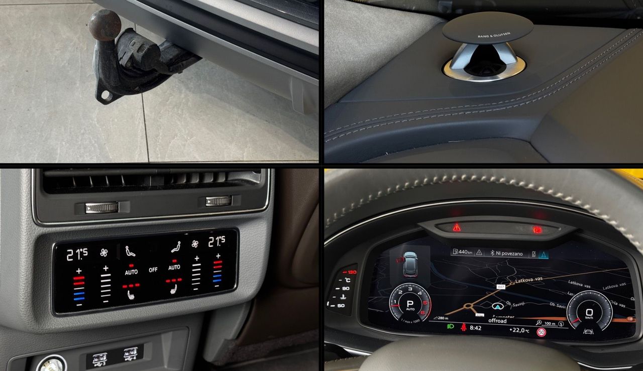 Zunanja slika - Audi Q8 - 50TDI Quattro SLine-4WS-ZRACNO-HLAJENJE-PAN-HEADUP - 20