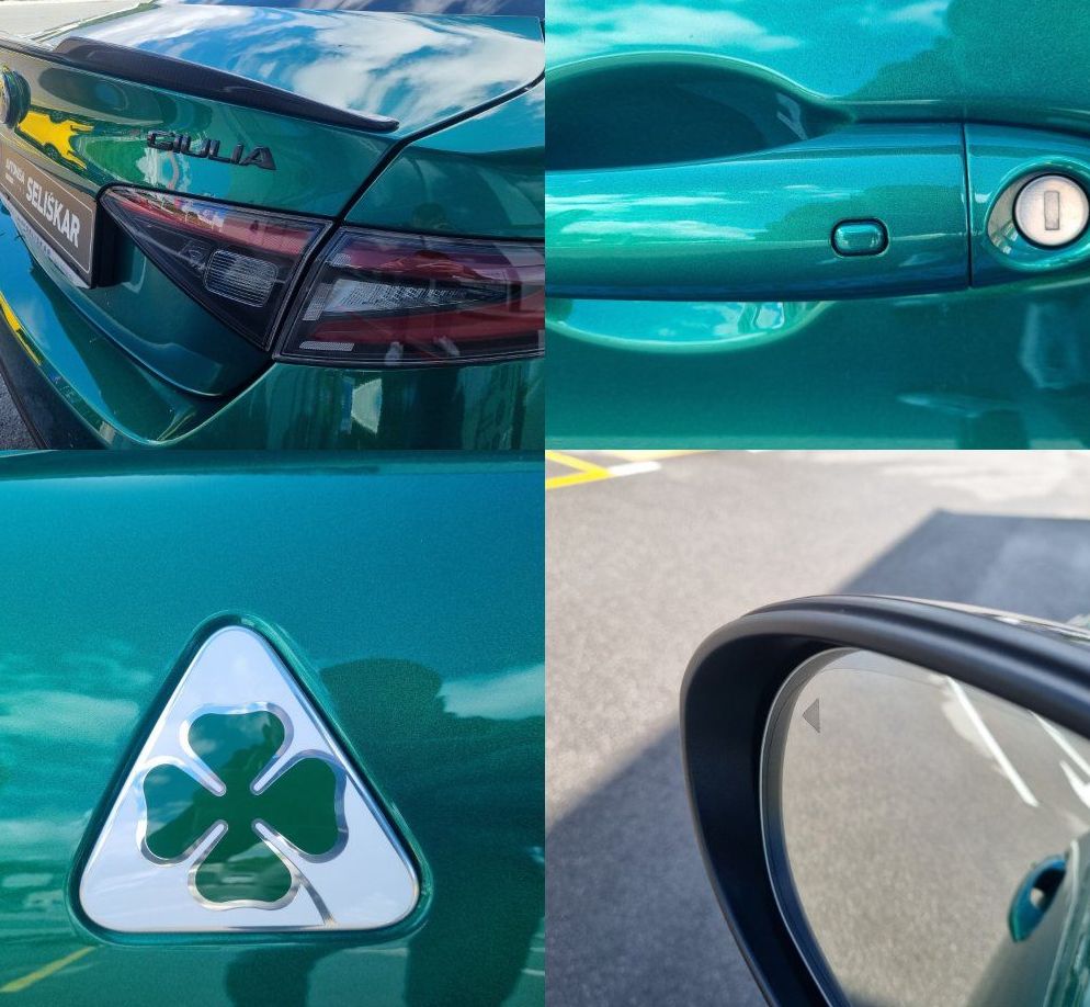 Zunanja slika - Alfa Romeo Giulia - 2.9 V6 Bi-Turbo Quadrifoglio 510hp - HARMAN KARDON - 17