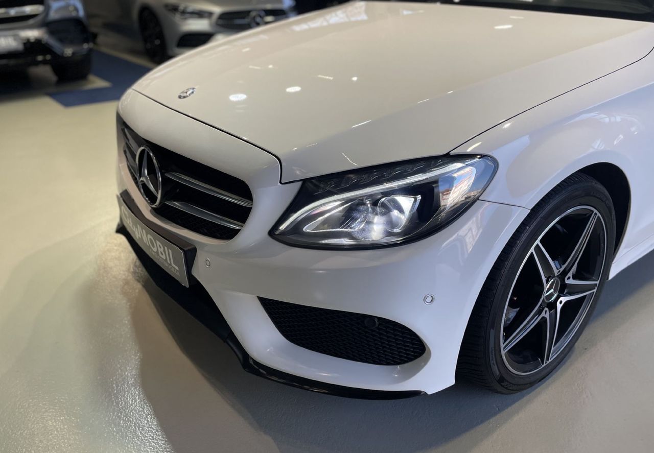 Zunanja slika - Mercedes-Benz C-Razred - C220d-AMG LINE-NAVI-TEMPOMAT-KAMERA-GRETJE SED-LED - 6