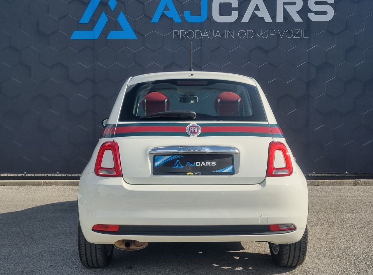 Zunanja slika - Fiat 500 - 1.2 8v Gucci-2×Led-USB-Alu15-Velik servis... - 6