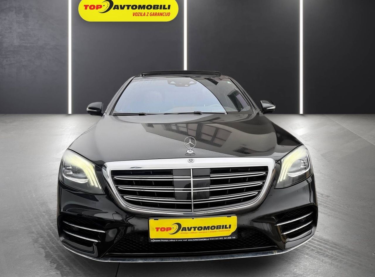 Zunanja slika - Mercedes-Benz S-Razred - 350d 4MATIC AMG LINE PANO MASAŽA ACC 360 ZRAČNO .. - 12