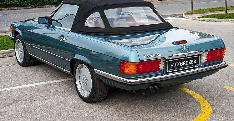 Zunanja slika - Mercedes-Benz SL-Razred - SL560 oldtimer AUT certifikat starodobnika - 7