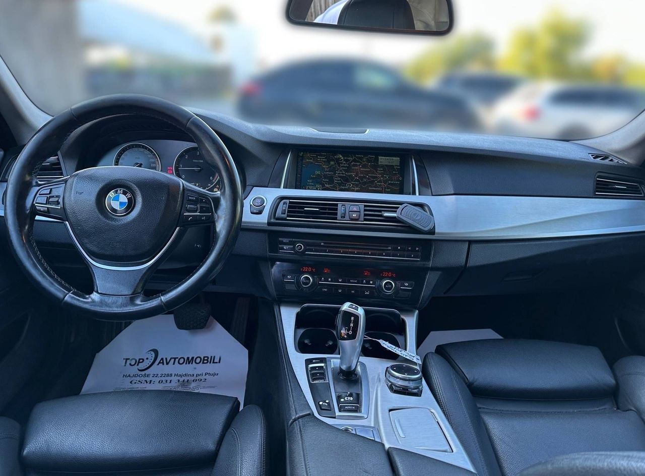 Zunanja slika - BMW Serija 5 - Touring: 520d LED NAVI TEMP HI-FI USNJE PDC FACELIFT TOP - 19