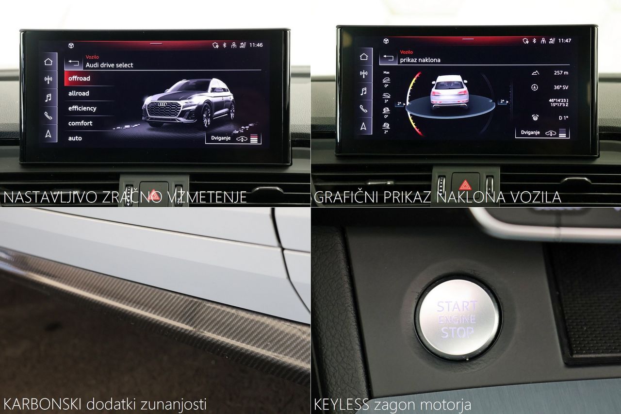 Zunanja slika - Audi Q5 - 40TDI Quattro S-Tronic S-Line EDITION One 204KM - 16