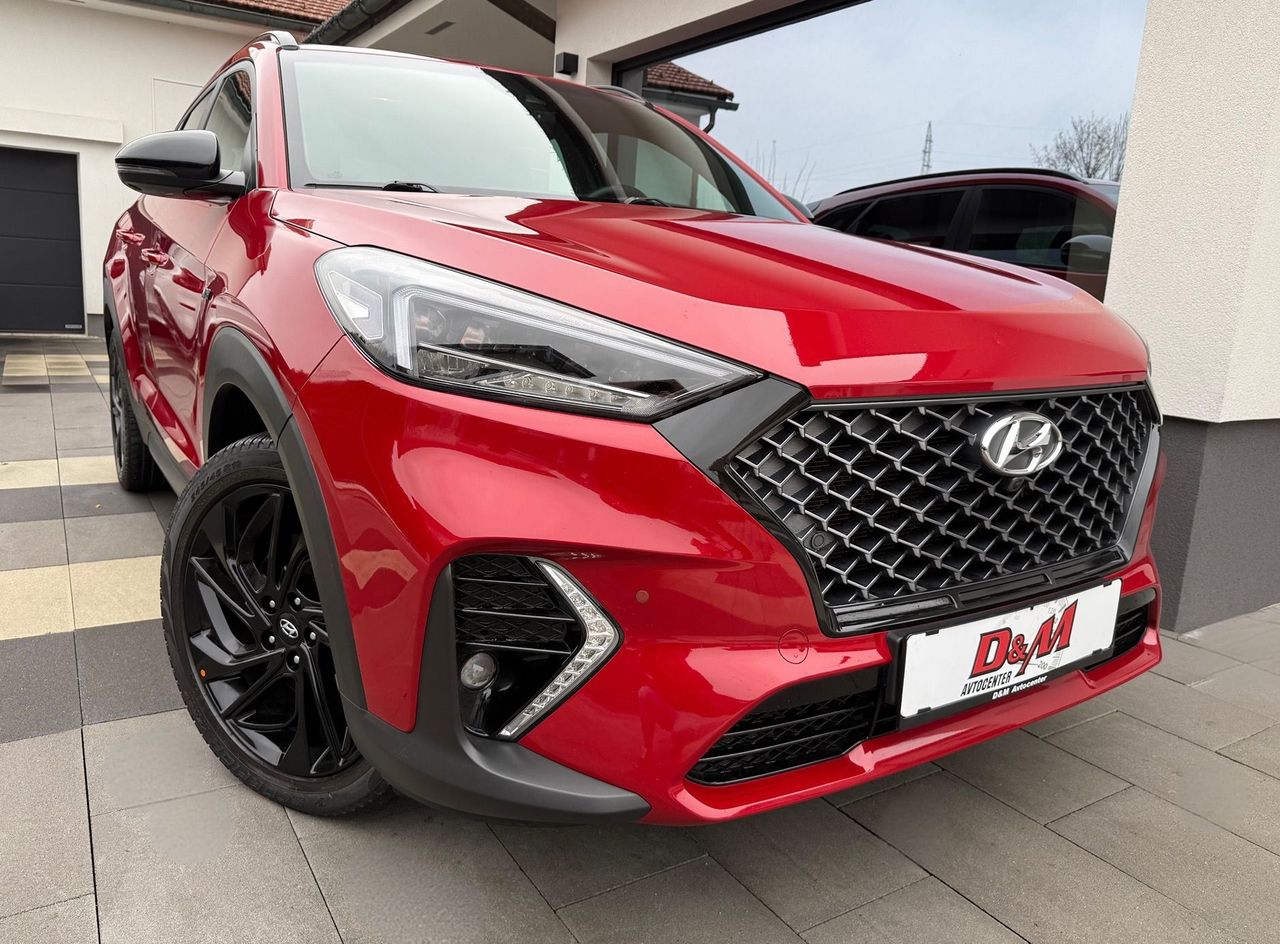 Zunanja slika - Hyundai Tucson - CRDI 4X4 NL1NE°185KM°RADAR°360CAM°19COL - 2