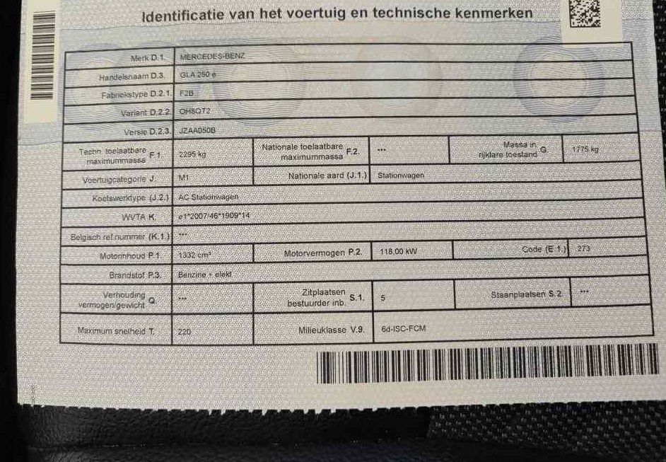 Zunanja slika - Mercedes-Benz GLA-Razred - GLA 250 e Avt.KAMERA.PANORAMA.LED.USNJE.NAVI.TOP - 3