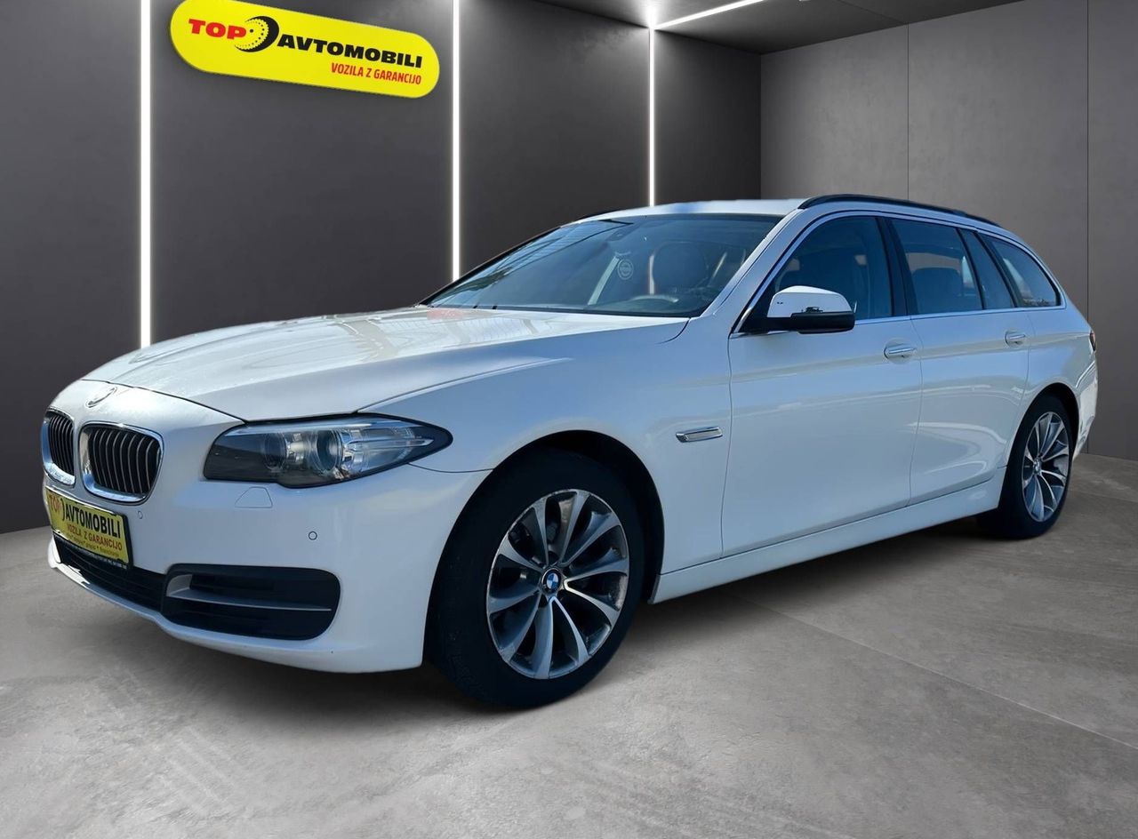 Zunanja slika - BMW Serija 5 - Touring: 520d LED NAVI TEMP HI-FI USNJE PDC FACELIFT TOP - 3