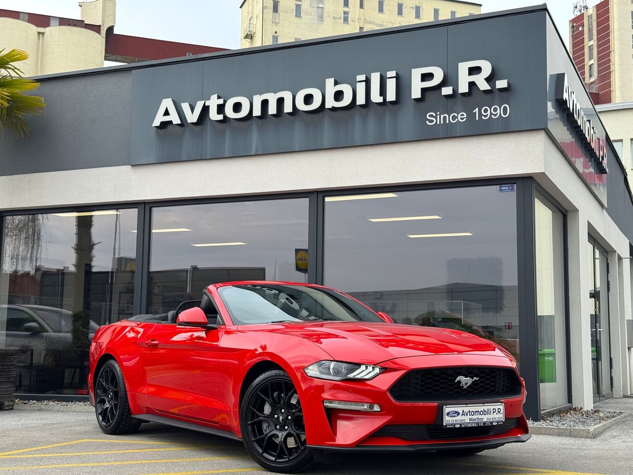 Zunanja slika - Ford Mustang - 2.3 EcoBoost 290KM AVT SLO samo 58.254 km ODLIČEN - 3