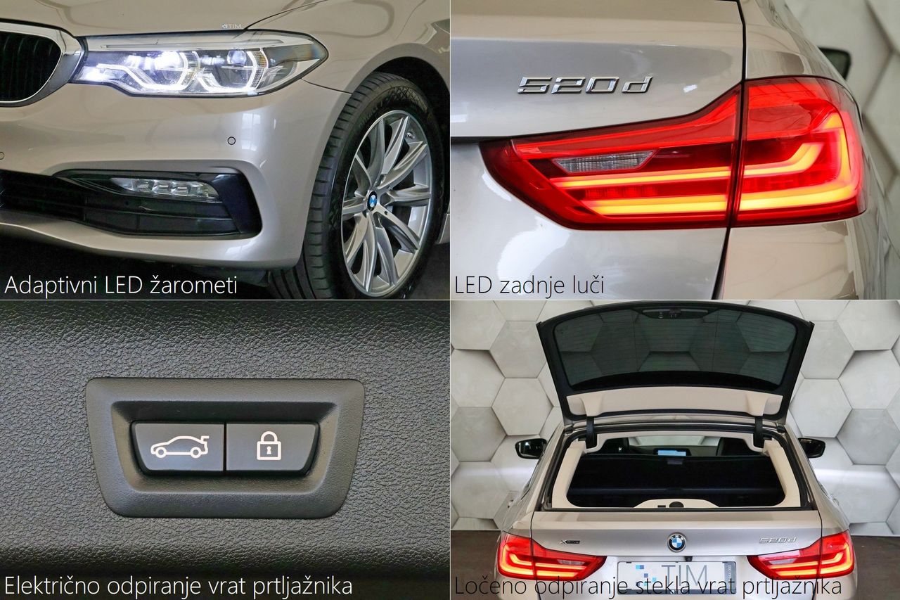 Zunanja slika - BMW 520 - d x-Drive Aut Sportline 191KM - 19