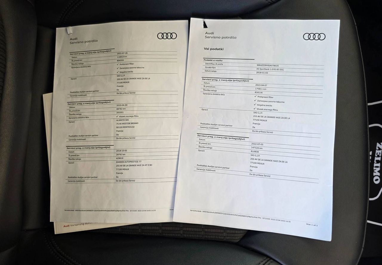 Zunanja slika - Audi A3 - 1.0 TFSI-AVT-S LINE-LED-XENON-NAVI-PDC-TEMPOMAT - 18