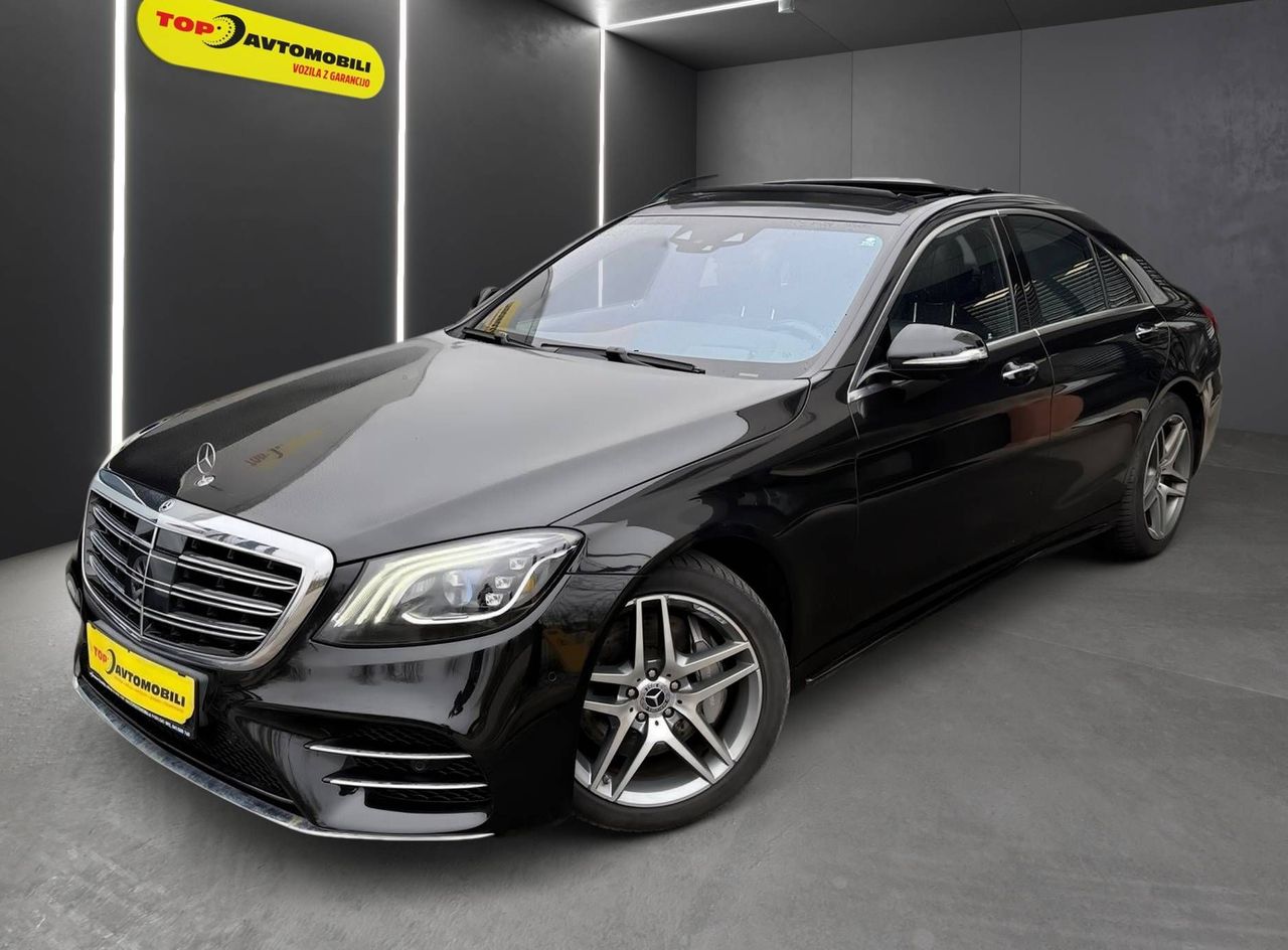 Zunanja slika - Mercedes-Benz S-Razred - 350d 4MATIC AMG LINE PANO MASAŽA ACC 360 ZRAČNO .. - 2