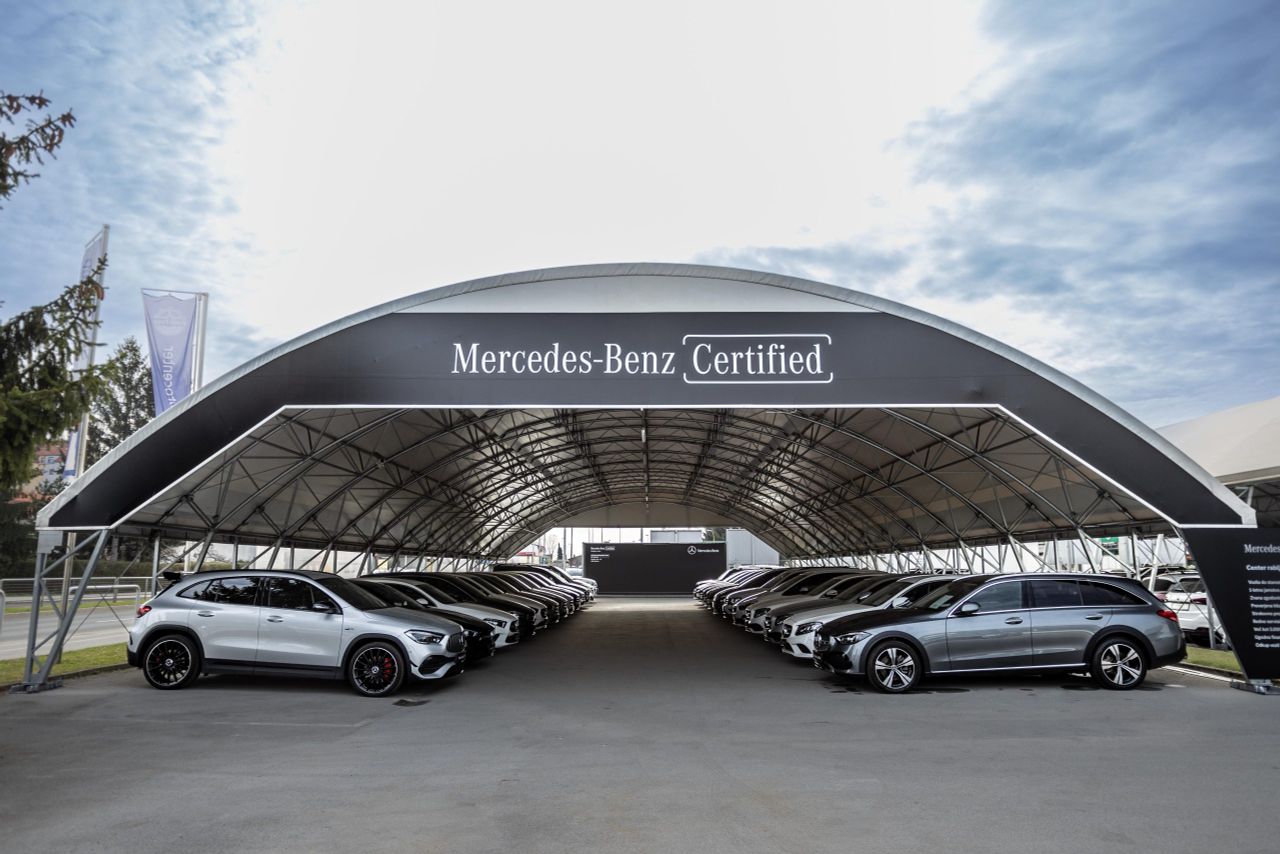 Vozila Mercedes-Benz Certified v centru Emil Frey Select