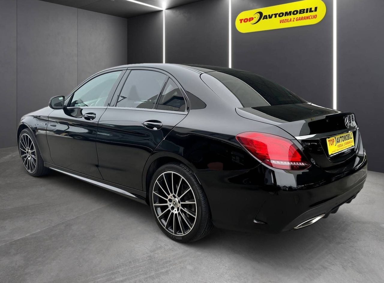 Zunanja slika - Mercedes-Benz C-Razred - C 200 AMG LINE LED DELNO USNJE NAVI KAMERA TEMPO - 4