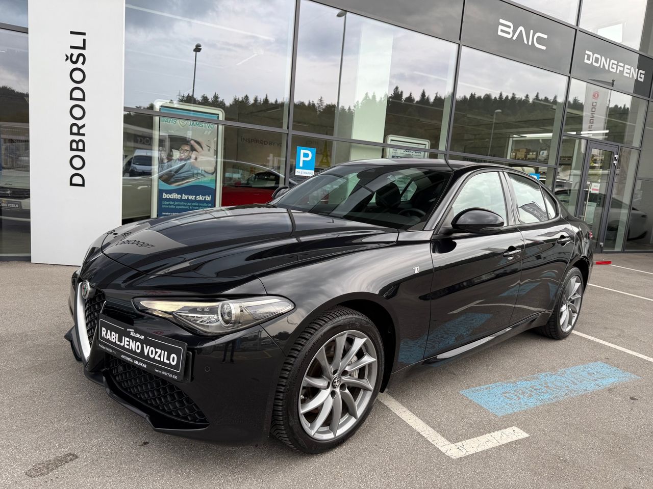 Zunanja slika - Alfa Romeo Giulia - 2.0 Turbo 280 Q4 Ti  - AVTOMATIK - SAMO 18.000KM - 1