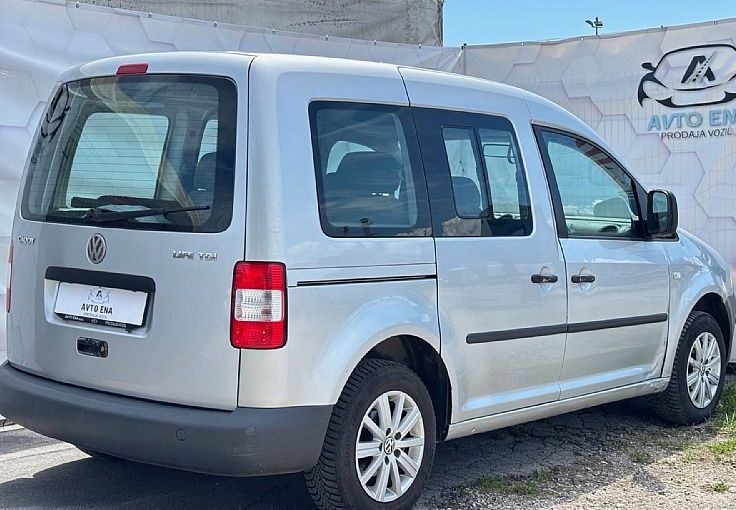 Zunanja slika - VW Caddy - 1.9 TDI Life- 15COL - KLIMA - SLOVENSKI - 1LASTNIK - 3