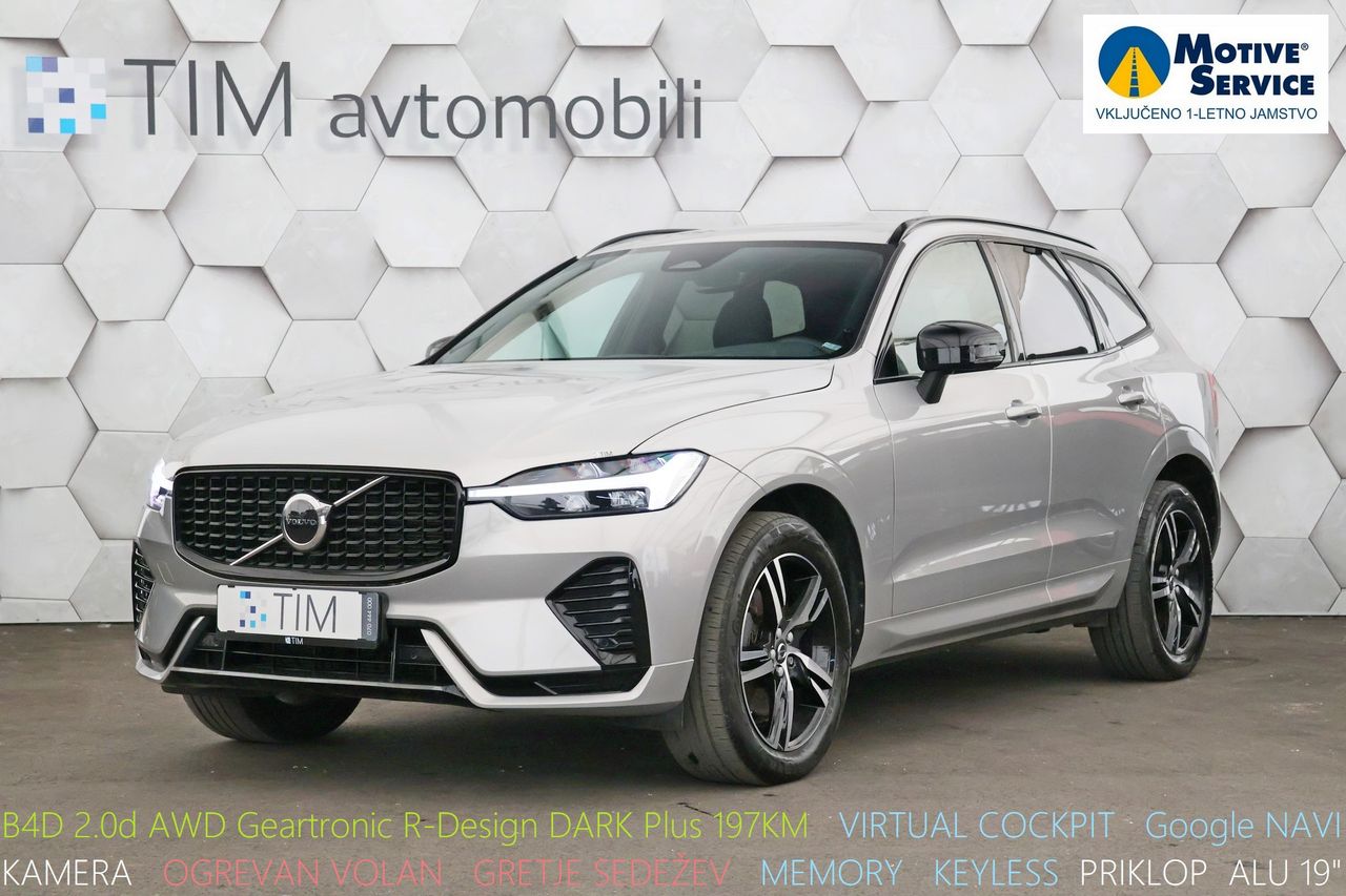 Zunanja slika - Volvo XC60 - B4D AWD Geartronic R-Design DARK Plus 197KM - 1