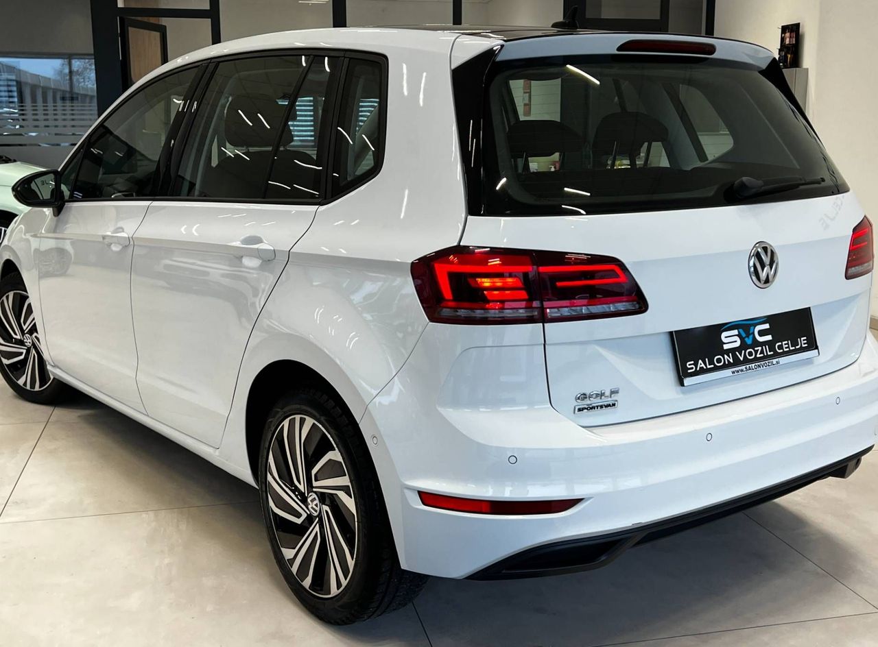 Zunanja slika - VW Golf - Sportsvan 1.0 TSI-JAMSTVO-SERVISIRAN-OBROK ŽE OD 160€ - 7