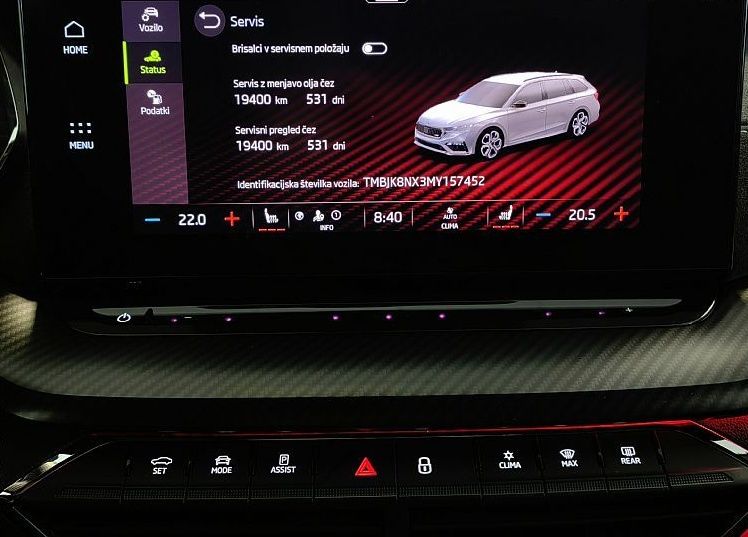 Zunanja slika - Škoda Octavia - RS-2.0TDI-200KM-DSG-KAMERA-VIRTUAL-ACC-SOUND-19C- - 17