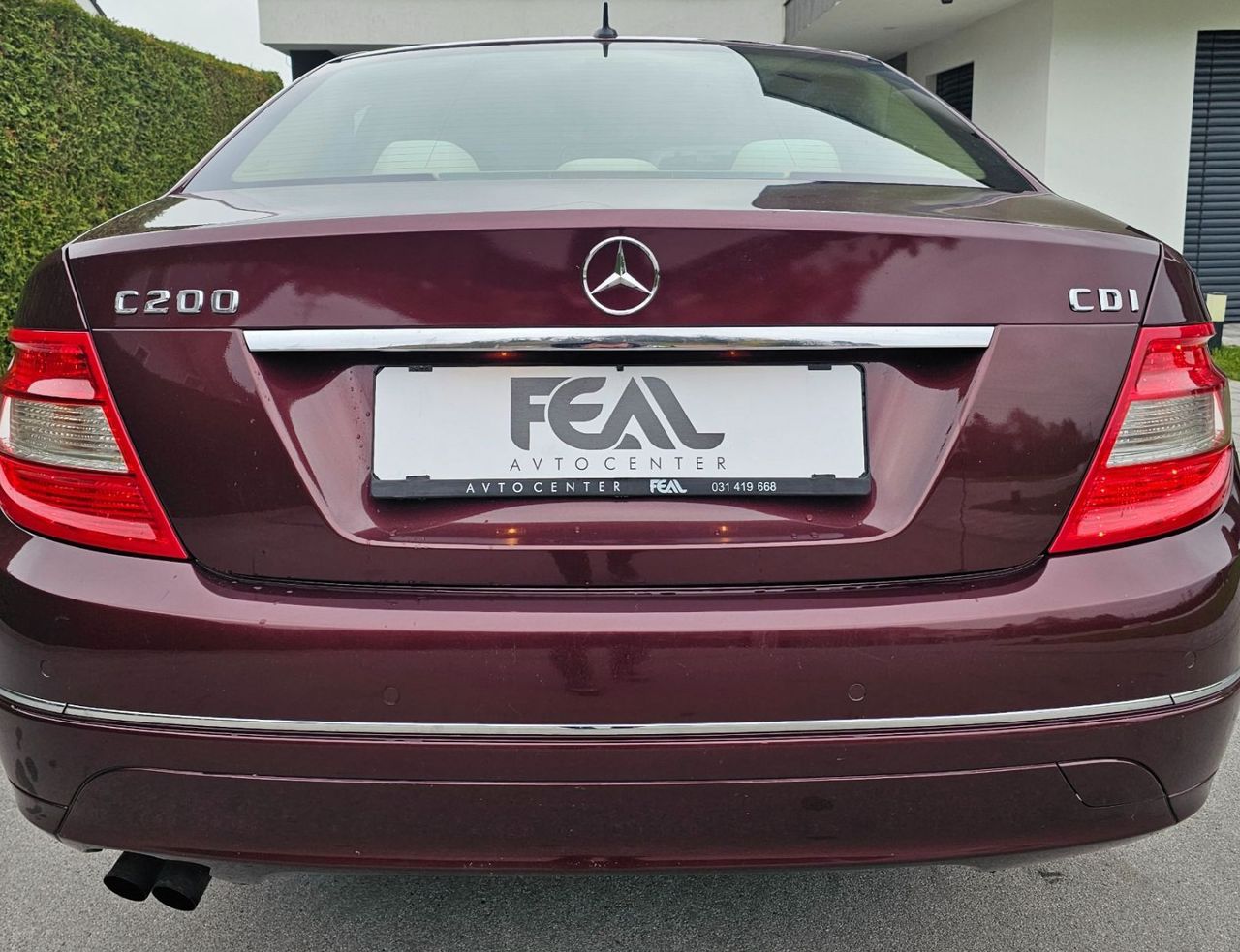 Zunanja slika - Mercedes-Benz C-Razred - C 200 CDI-AVT-2 LASTNIK-ODLIČEN-ELEGANCE-LIMUZIN.. - 8