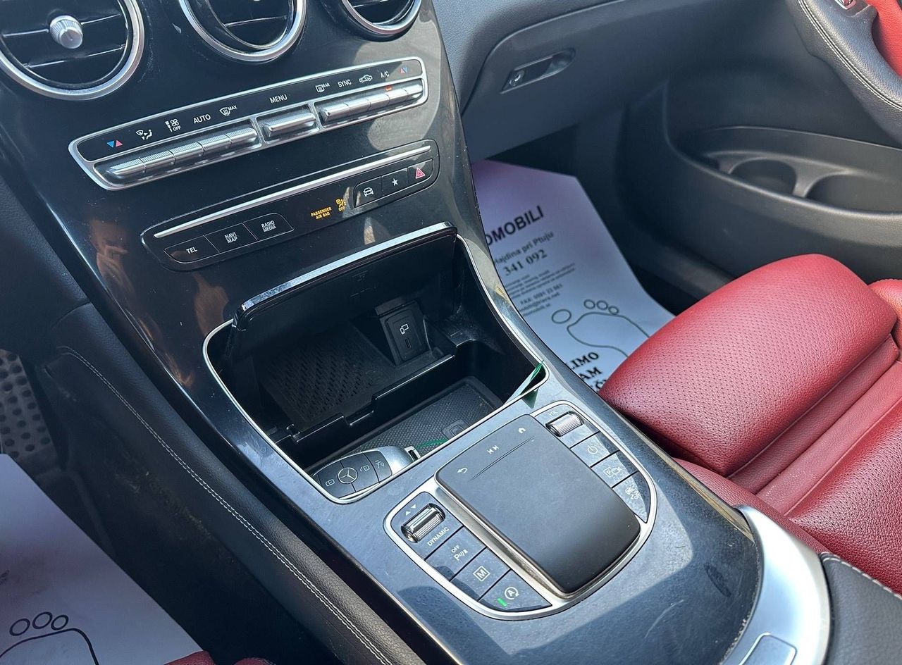 Zunanja slika - Mercedes-Benz GLC-Razred - GLC coupe 220d 4MATIC AMG LINE LED RADAR KAM 360 USNJE NAVI - 15