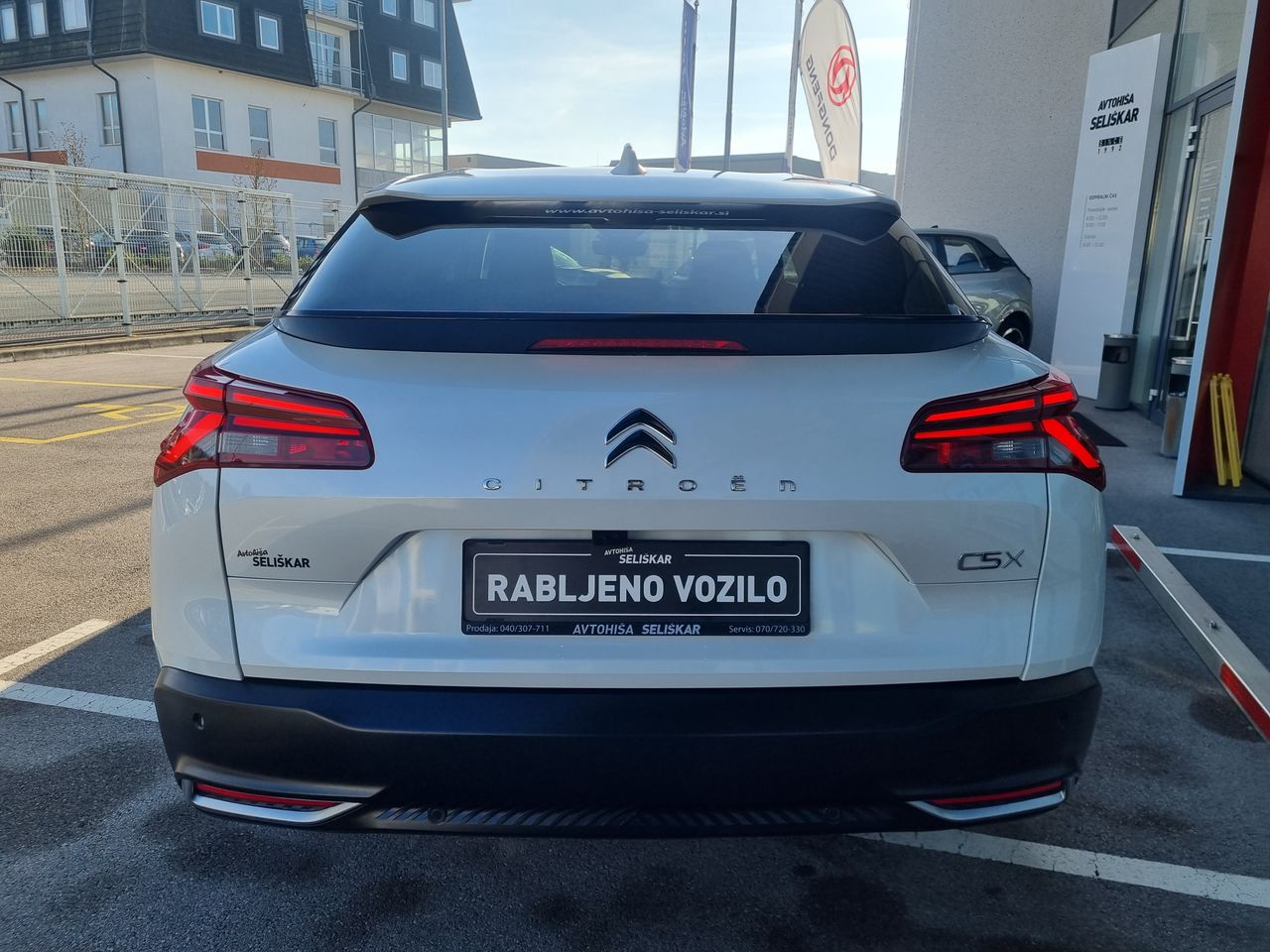 Zunanja slika - Citroën C5 - X 1.6 PHEV 225 SHINE PACK+POTRJENA SERVISNA+MALO KM - 3