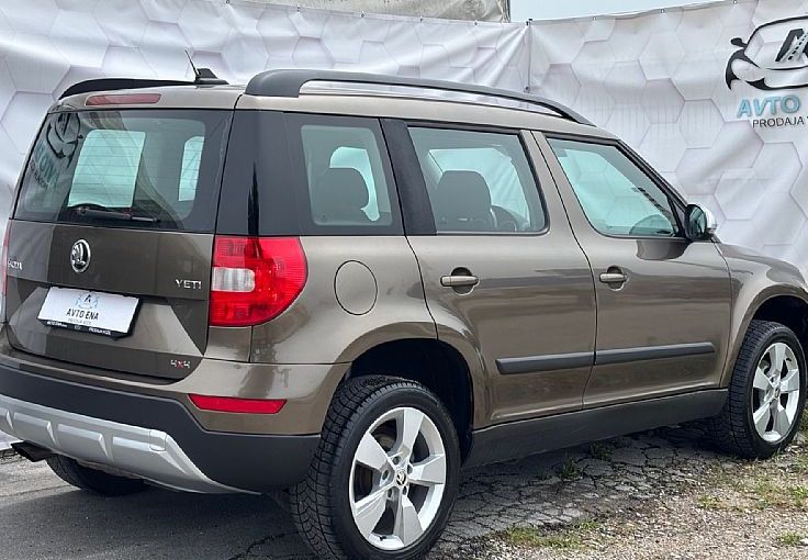 Zunanja slika - Škoda Yeti - 4x4 2.0 TDI  - 17COL - NAVI - KLIMA - 3