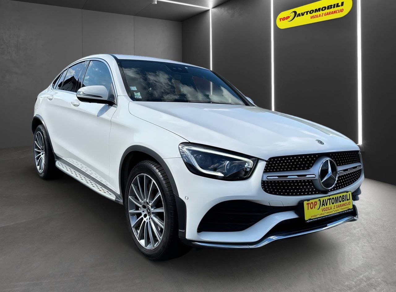 Zunanja slika - Mercedes-Benz GLC-Razred - GLC coupe 220d 4MATIC AMG LINE LED RADAR KAM 360 USNJE NAVI - 9