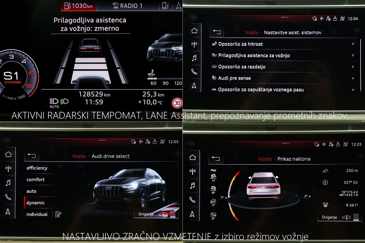 Zunanja slika - Audi Q8 - 50TDI Quattro Tiptronic 3xS-Line 286KM - 13